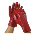 Glove PVC Red 27cm