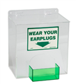 Dispenser Earplug Clear Perspex