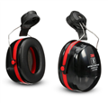 Earmuff Peltor Cap Attached Optime 111 Series Black  Red SLC80 30db Class 5  Formerly H10P3G