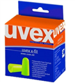 Earplug Uvex XFit Lime 26dB Class 5 Box 500