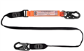 Lanyard Webbing Shock Absorbing Single 2 x Snap Hook 2 Metre