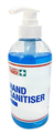Hand Sanitiser 500ml Ethanol alcohol 75 Kills 999 of germs
