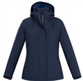 Jacket Eclipse Ladies Polyester Melange Shell Jacket with Breathable TPU Membrane Quilted Lining