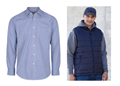 Mens Corporate Option 4 Mens Checked Shirt and Mens Quilted Vest