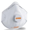 Respirator Disposable Uvex SilvAir Cup 2218 FFP2 P2 with Valve  15 per Box