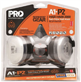 Mask Pro Maxi Mask 2000 with A1P2 Cartridges Half Mask in Blister Pack