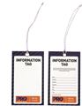 Tags 125 x 75mm  Information Tag   Pkt100 