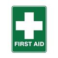 Sign First Aid 225 x 300mm Metal 840045