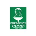 Sign Emergency Eye Wash 240x180mm Self Adhesive