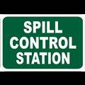Sign Spill Control Station 600 x 450mm Poly 841316