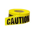 Tape Barricade CAUTION Yellow 75mm x 100M