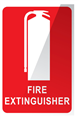 Sign Fire Extinguisher Location 150mmX225mm