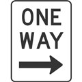 Sign One Way Right Arrow 600 x 450mm Metal