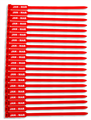 Tag RED Sling and Rope Tags JANMAR  Pack 100