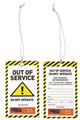 Tags Caution Out Of Service Pkt 100