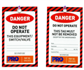 Tag Danger Do Not Operate  Pkt100 