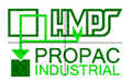 Embroidery HMPS Propac Industrial Logo Front Left Hand Side WearingGreen KS212 Needle 2  Darker Green KS590 Needle 9 Logo