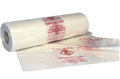 Bag Asbestos 1220 x 710 x 200mcns with ABSESTOS DO NOT INHALE Printed in Red on Bag
