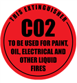 Sign CO2  Disc Poly
