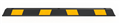 Wheel Stop Rubber Black and Yellow 1650mm Fixings are to be ordered separately