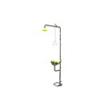 Shower Combination with Triple Nozzle Eye  Face Wash with Bowl and Foot Treadle