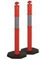 Bollard TTop  Reflective Tape with 8kg Base