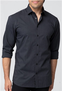 Shirt CITY COLLECTION Mens Xpresso Slim Fit Long Sleeve Shirt