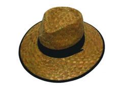 Hat Plantation Straw Wide Brim Tie  Toggle