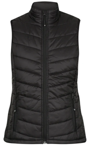Vest Ladies Aussie Snowy Puffer Vest with Outer 100 Nylon and 100 Polyester Lightweight Padding