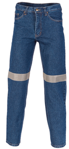 Jeans Denim Reflective Tape Stretched 1375oz