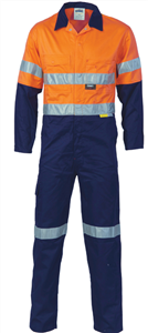 Overall HiVis CoolBreeze 190gsm  Reflective Tape Two Tone