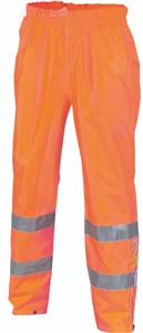 Trouser HiVis Breathable Heavy Duty Rain Pants with  Reflective Tape