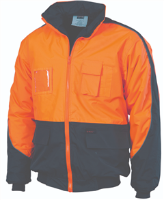 Jacket HiVis Contrast Bomber Two Tone