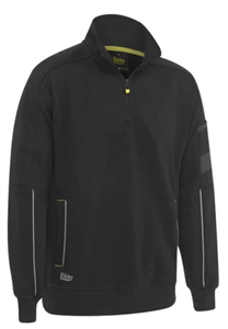 Polar Fleece Bisley Work Fleece 14 Zip Pullover with Sherpa Lining