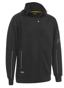 Hoodie Fleece Bisley Work Fleece Zip Front Full Zip  Hoodie with Sherpa Lining