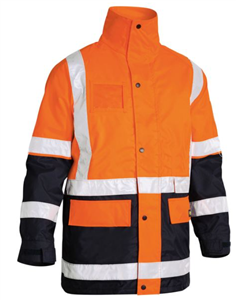 Jacket BISLEY Hi Vis Two Tone 5 in 1 with Reflective Tape