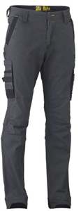 Trouser Cargo Pant Bisley Flex  Move Stretch Utility 97 Cotton 3 Spandex Canvas 280gms 100 Nylon Cordura 235gsm