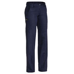 Pants Ladies Bisley FLX and Move Shield Panel Pants Stretch Mid Rise Fit with Curved Stretch Waistband for Comfort and Movement