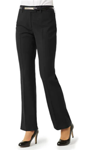 Pant Classic Flat Front Tailored Ladies PolyViscose