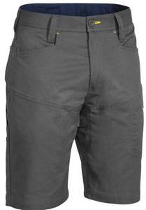 Shorts Bisley Airflow Vented Work Short 100 Cotton Ripstop 234gsm 100 Cotton Open Mesh 125gsm