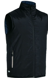 Vest Bisley Reversible Puffer Single Layer 100 Nylon Oxford 136gsm 100 Polyester Lining with Polyester Wadding 160gsm