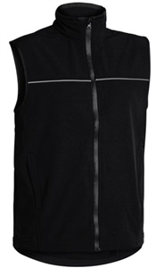 Vest Bisley Softshell With Brushed Fleece Bonded Lining