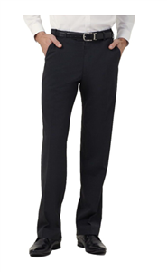 Pant Stretch Wool Blend Flat Front Half Lined Pant Trouser