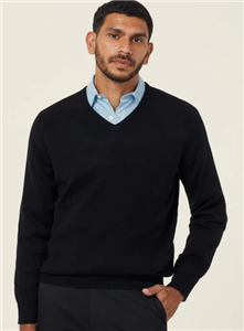 Sweater Mens NNT Acrylic VNeck Jumper Sweater