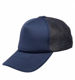 Cap Contrast Trucker Padded 100 Polyester Nylon Mesh