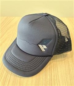 Embroidery HP Front Left Panel Wearing on CapsBlue  Grey