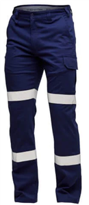 Trousers King Gee Stretch Bio Motion Cargo Pant with Silver Reflective Tape