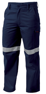 Trouser King Gee Workcool 1 Trouser with Reflective Silver Tape