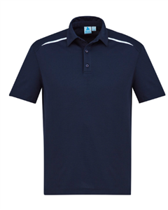 Polo Sonar Mens Biz Cool 80 Polyester 20 Cotton Backed 185gsm CottonPoly SS UPF Rating Excellent