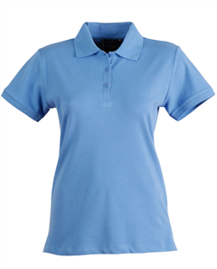Polo Ladies Darling Harbour Cotton Stretch Short Sleeve 200gsm